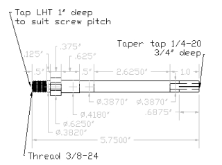 Dimensioned Arbor