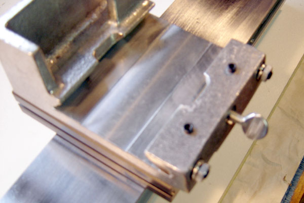 Underside of Taig Carriage