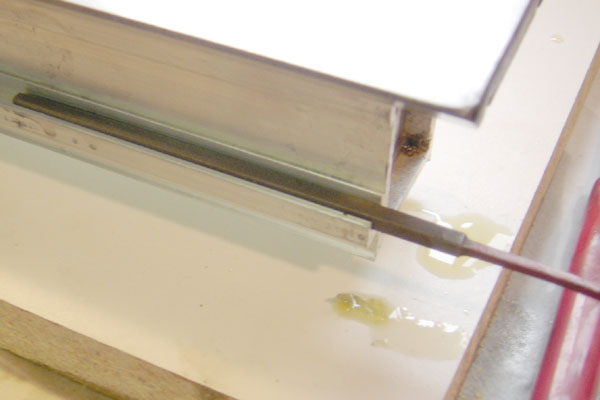 filing Taig rack mount