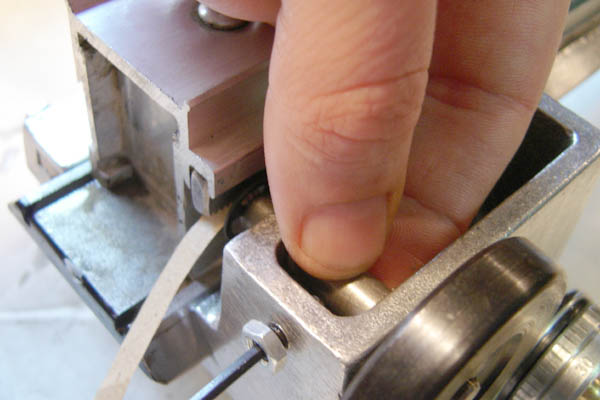 adjusting taig eccentric