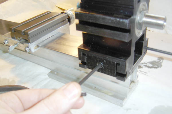 mounting Taig headstock
