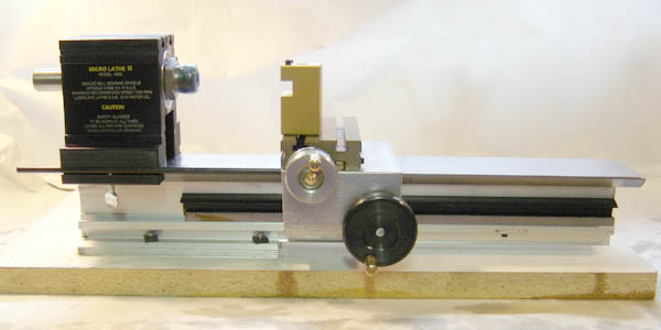 Assembled Taig lathe